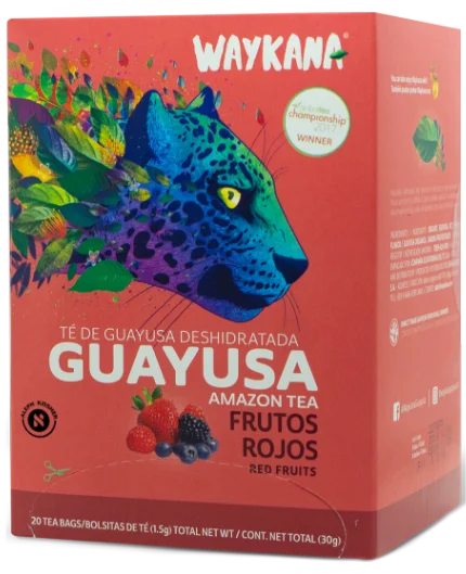 Guayasa Empaque frutos rojos Aleph Kosher